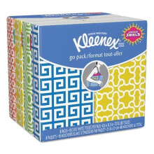 Kimberly-Clark Kleenex 3-Ply Pocket Packs Facial Tissues  8 Count
