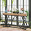 Tribesigns Tribesigns Console Table 140cm Console Table, Wooden Entryway Table with Unique Metal Base 3