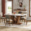Tribesigns Tribesigns dining table kitchen table for 4-6 people, 120cm kitchen table with heavy base 2