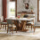 Tribesigns Tribesigns dining table kitchen table for 4-6 people, 120cm kitchen table with heavy base 5