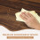 Tribesigns Dining table Rectangular dining room table, kitchen table, 160 x 80 x 75 cm, kitchen 7