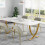 Tribesigns Tribesigns work table 160 x 80 cm desk, computer table, PC table office table for office 6