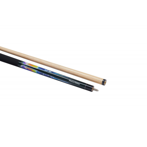 (10mm) Powerglide Psychedelic One 2 Piece Pool Cue Stick Maple Shaft 2