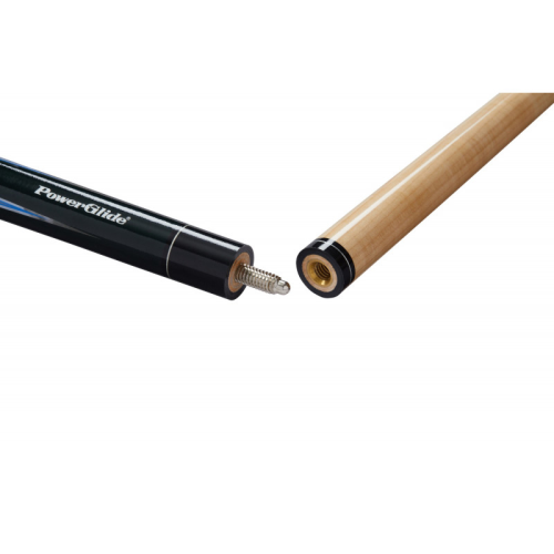 (10mm) Powerglide Psychedelic One 2 Piece Pool Cue Stick Maple Shaft 1