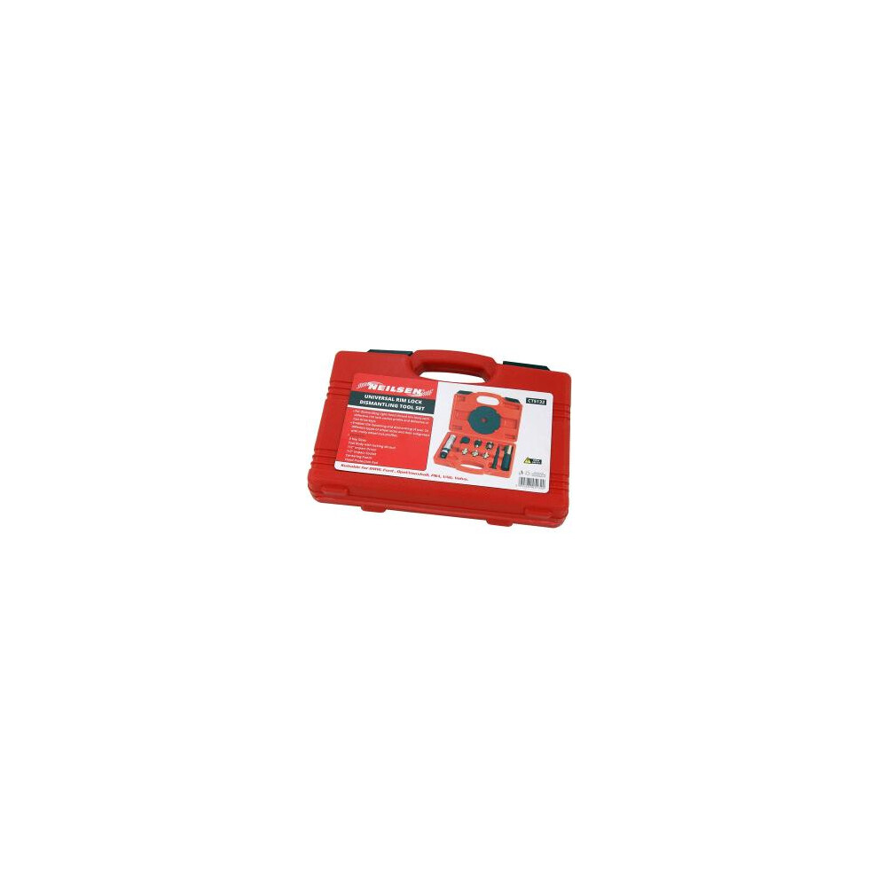 Neilsen Universal Locking Wheel Nut Removal Master Tool Kit Removes Spinning Locking Nut
