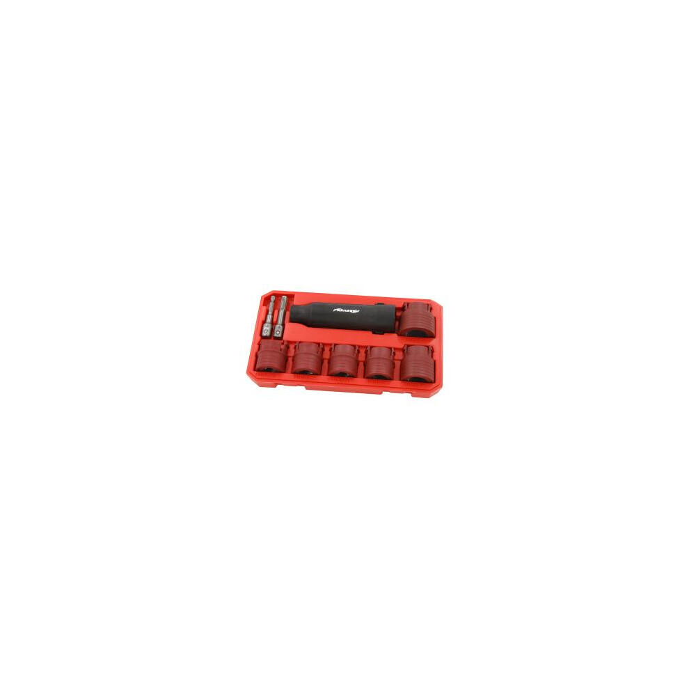 9Pcs Wheel Stud Thread Cleaning Tool Quickly Removes Rust Corrosion From Studs 5055282058893