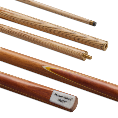 (Target) Powerglide Beginner's Cue Set Target Billiard Cue Stick, Case & Chalk Set 1