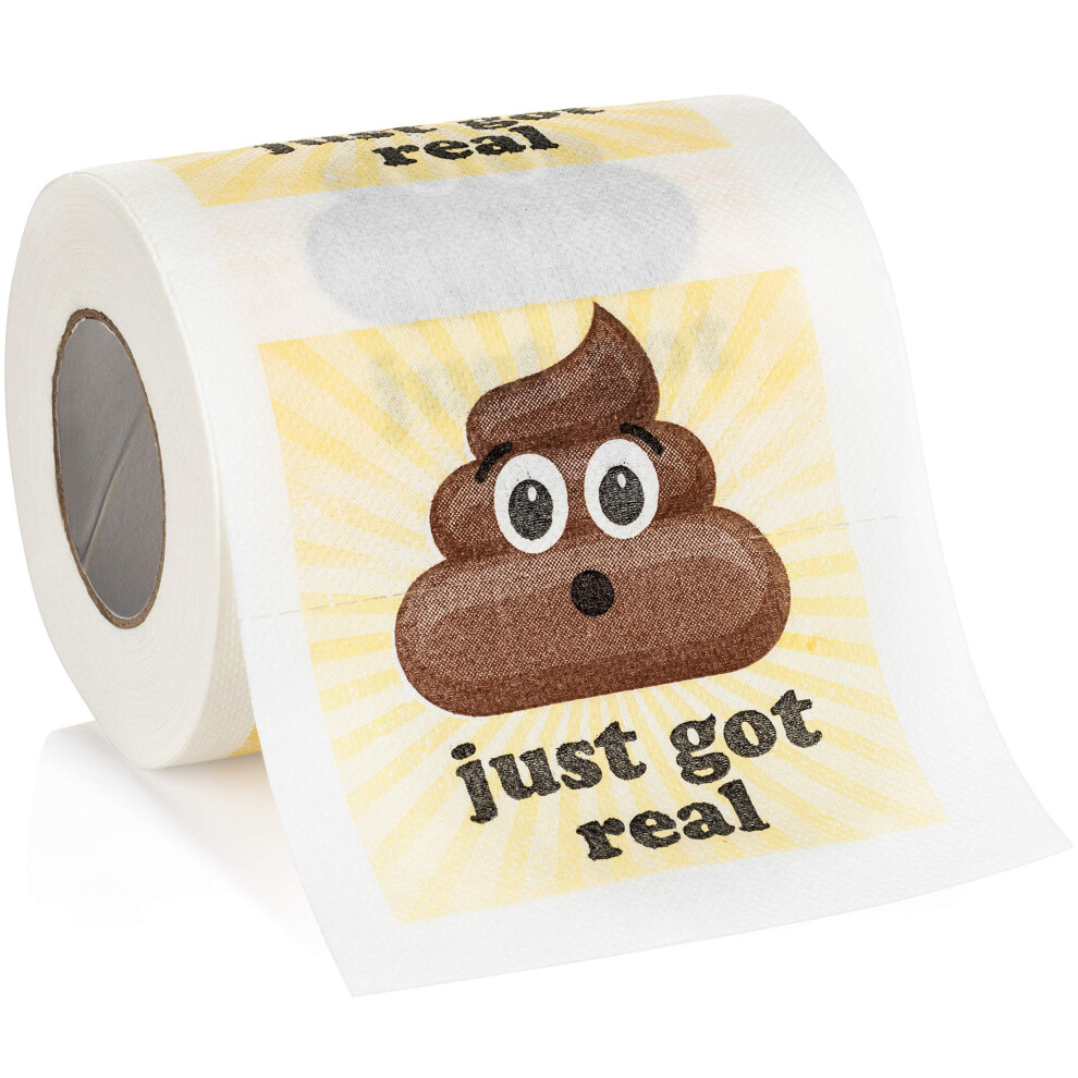 Maad Funny Novelty Toilet Paper - Hilarious White Elephant Gift Idea, Christmas Present, Or Gag Gift