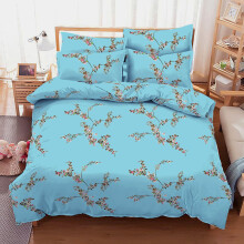 Reliance Bedding 100% Egyptian Cotton King Size Duvet Cover Sets 400 Thread Count Duvet Cover Sets King Floral Printed Duvet Cover King Size With