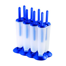 TOVOLO DRIP-GUARD MANE SET 4 OZ SET de 4 matri?e cu ghea?a twin producatori de popsicle cu be?i?oare reutilizabile delicioase fara mizerie congel