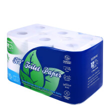 RV Toiletpapier Snel Oplosbaar 2 Laags Septische Veilig, Biologisch Afbreekbaar, 500 Vel 12 Rollen