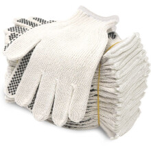 Evridwear Baumwolle Polyester String Strickhandschuhe für Arbeitsschutz für Männer & Frauen