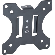 VIVO Steel VESA Bracket 75x75 and 100x100 Mounting for Computer Monitor Stand, Quick Release Removable VESA Plate Kit with Hardware, Black,