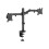 Support écran - Goobay - 58529 - Double support de bureau - Inclinaison 90 - Rotation 45 3