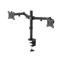 Beugel scherm - Goobay - 58529 - Dubbele bureausteun - Hellingshoek 90 - Rotatie 45