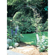 GAP GARDEN PRODUCTS Heavy Duty Solid Metal Garden Archway and FREE Lattice infill pack (Kindsman Arch) for the Home and Garden