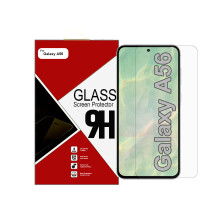 Samsung Galaxy A56 Tempered Glass Screen Protector - 9H Hardness, Oleophobic Coating, Easy Install, Case Friendly (Not Edge-to-Edge)