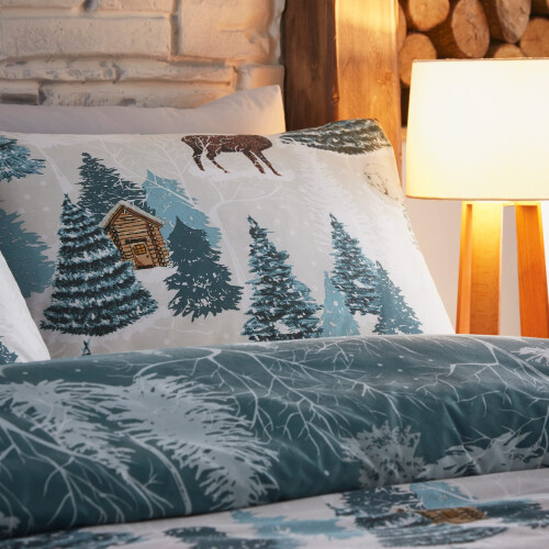 furn. Arcticus Duvet Cover Set - Double - Blue 2