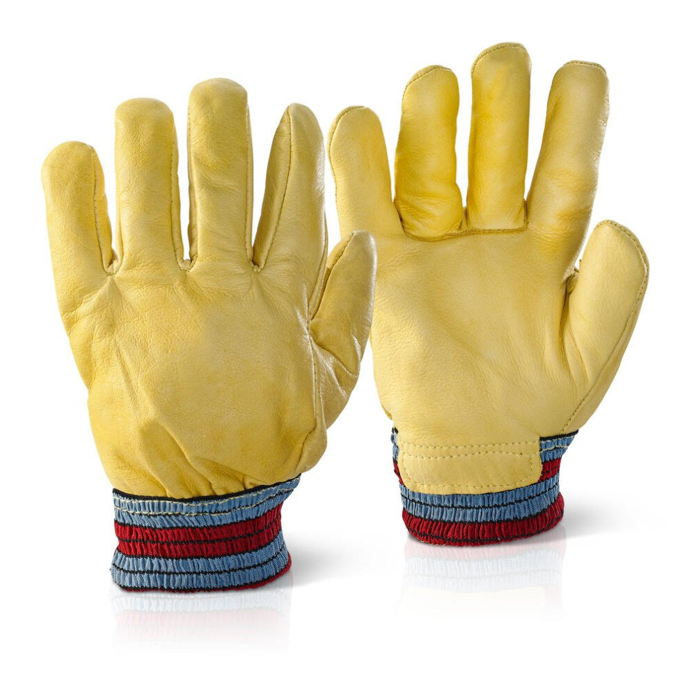 Freezer Gloves One Piece Back Yellow 5030566026195