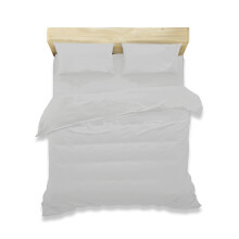 KOHSAR Silver Easy Care Super King Size Duvet Cover Quilt Covers Poly Cotton Plain Dyed Duvet Cover Super King Size, Polycotton Cotton Silver Bedding