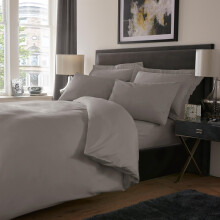 800TC Duvet Cover Set With Pillowcases Soft Cotton Rich Fabric Hotel Quality Bedding Set Additional Oxford/Housewife Pillowcases Available [King,
