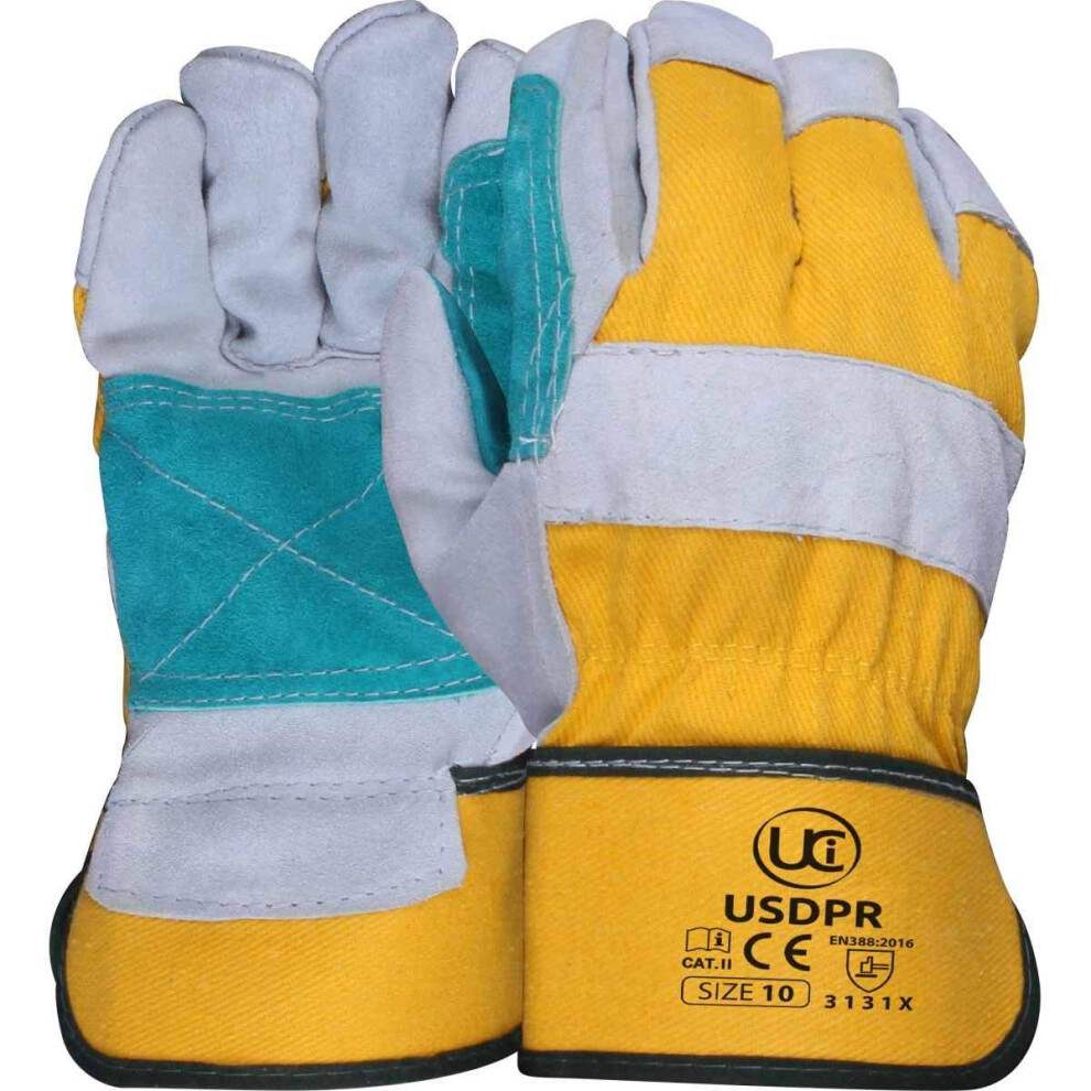 Uci Usdpr - Superior Double Palm Rigger Work Gloves - 10/Xl 5060268234413