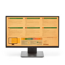 Crossbow Education 23-Inch Widescreen Monitor Overlay - Orange