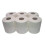 White Tissue 6 Pack 2 Ply Embossed Centre Feed Paper Wipe Rolls Kitchen Clean UK 1