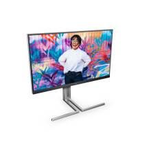 AOC Q27U3CV Graphic Pro - 27 inch QHD monitor, speaker, height adjustable, HDR400 (2560x1440, 75 Hz, HDMI, DisplayPort (in/out), USB-C (96 W PD), USB