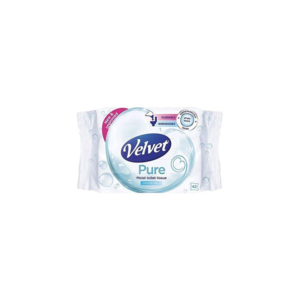 Velvet 42S Moist Toilet Tissue Wipe, 100 G
