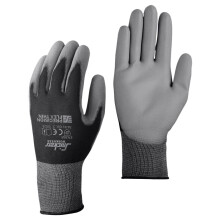 Snickers 93210448008 Size 8 "Light" Precision Flex Gloves - Grey/Black