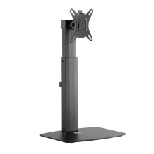 ACT Single Monitor Arm Gas Spring up to 32?, VESA 75/100mm, Monitor Stand, Tilt 40? Swivel 90? Rotate 360?, Weight Max. 7KG ? AC8331