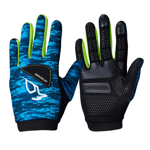 KOOKABURRA Kookaburra Nitrogen Gloves (Pair), Digital Turquoise, Small
