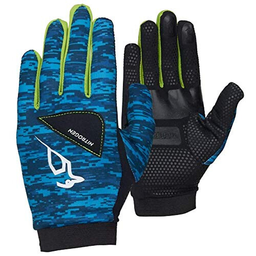KOOKABURRA Kookaburra Nitrogen Gloves (Pair), Digital Turquoise, Small 1