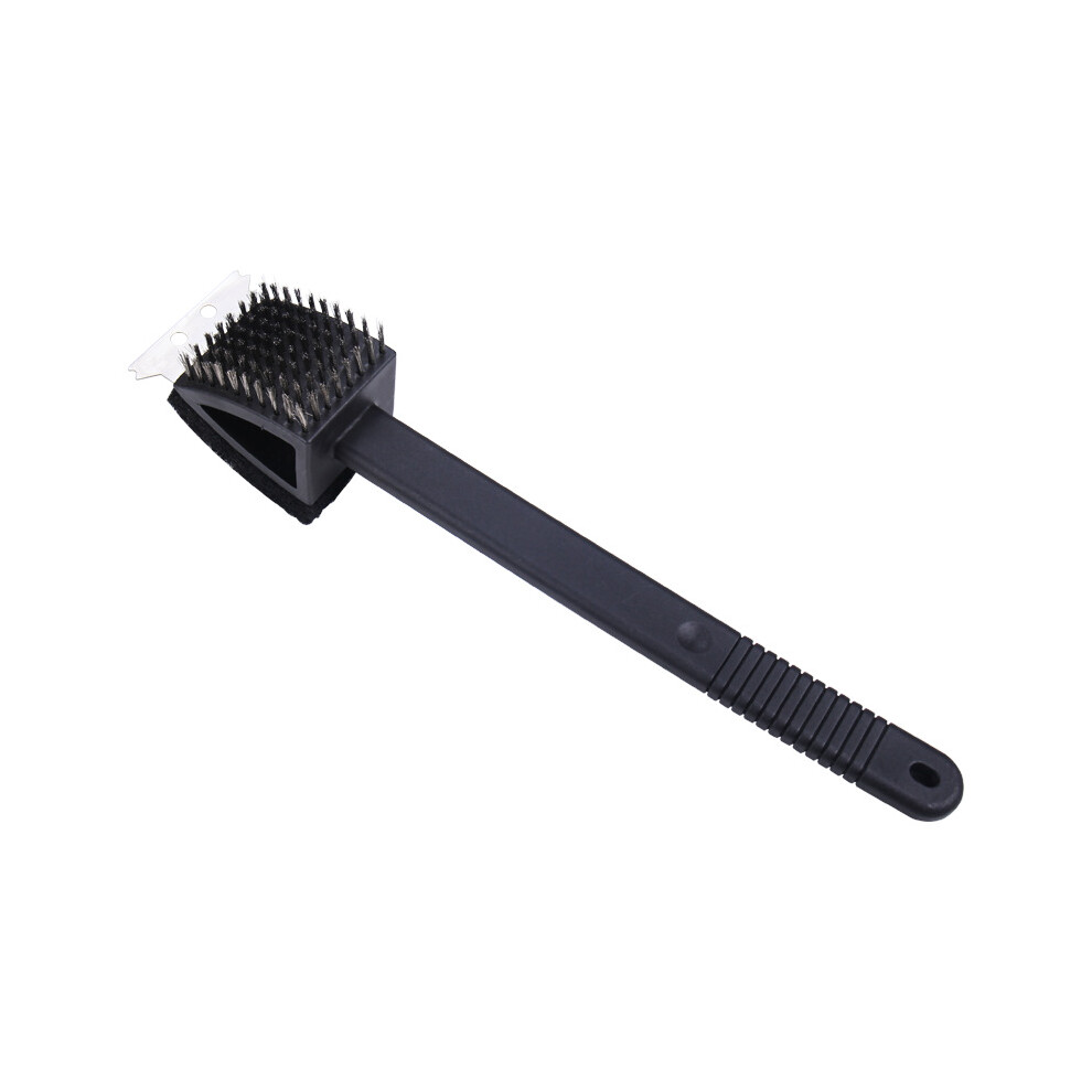 Multifunctional three in one barbecue cleaning brush, steel wire brush, outdoor barbecue net, handheld cleaning brush-image-OPC-PG9WFVQ-NEW