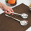 Alessi Alessi Ovale Salatbesteck Einheitsgre Silber 4
