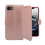 (Rose Gold) For Apple iPhone 16e Wallet Flip PU Leather Phone Case 3