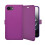 (Purple) For Apple iPhone 16e Wallet Flip PU Leather Phone Case 3