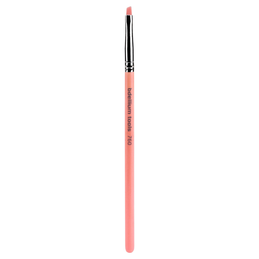 ??G????? Bdellium Pink Bdellium Tools Professional Makeup Brush - Bambu Series 760 Liner/Brow - With Soft Synthetic Fibers For Eyes & Brows ( 1Pc)