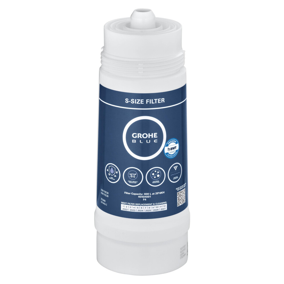 Grohe 40404001 Blue 5-Stage Replacement Water Filter 158.5 Gallon Capa