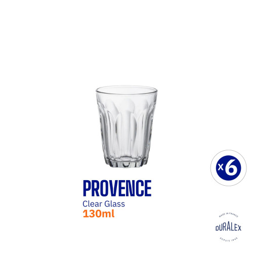 Duralex Bicchiere Duralex da 4,5 once e 13 cl. Altezza 7,9 cm. Confezione da 6 pezzi. 1
