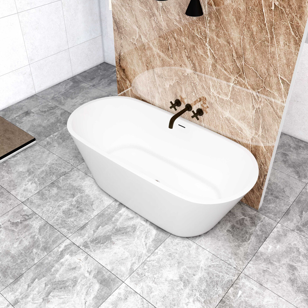 Freestanding Double Ended Bath Bathtub 1700x800mm