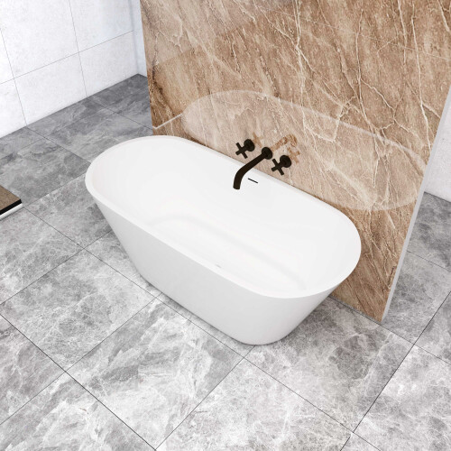 Freestanding Double Ended Bath Bathtub 1500x700mm 2