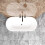 Freestanding Double Ended Bath Bathtub 1500x700mm 4