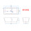 Double Ended Bath 1700x800mm Integral Waste & Overflow 5