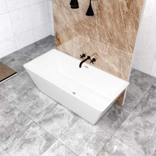 Double Ended Bath 1700x800mm Integral Waste & Overflow