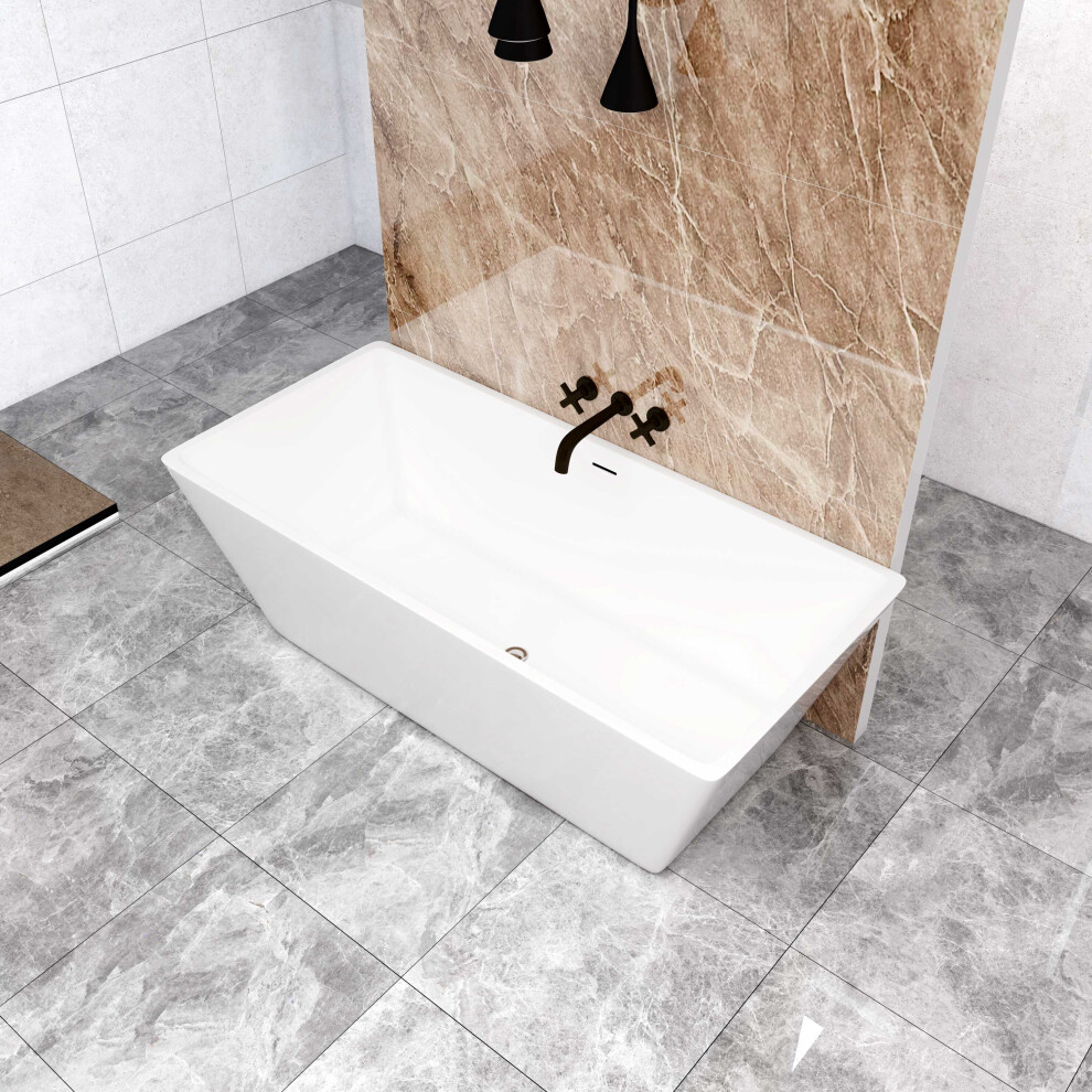 Double Ended Bath 1700X800mm Integral Waste & Overflow 6034170048702