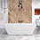 Double Ended Bath 1700x800mm Integral Waste & Overflow 2