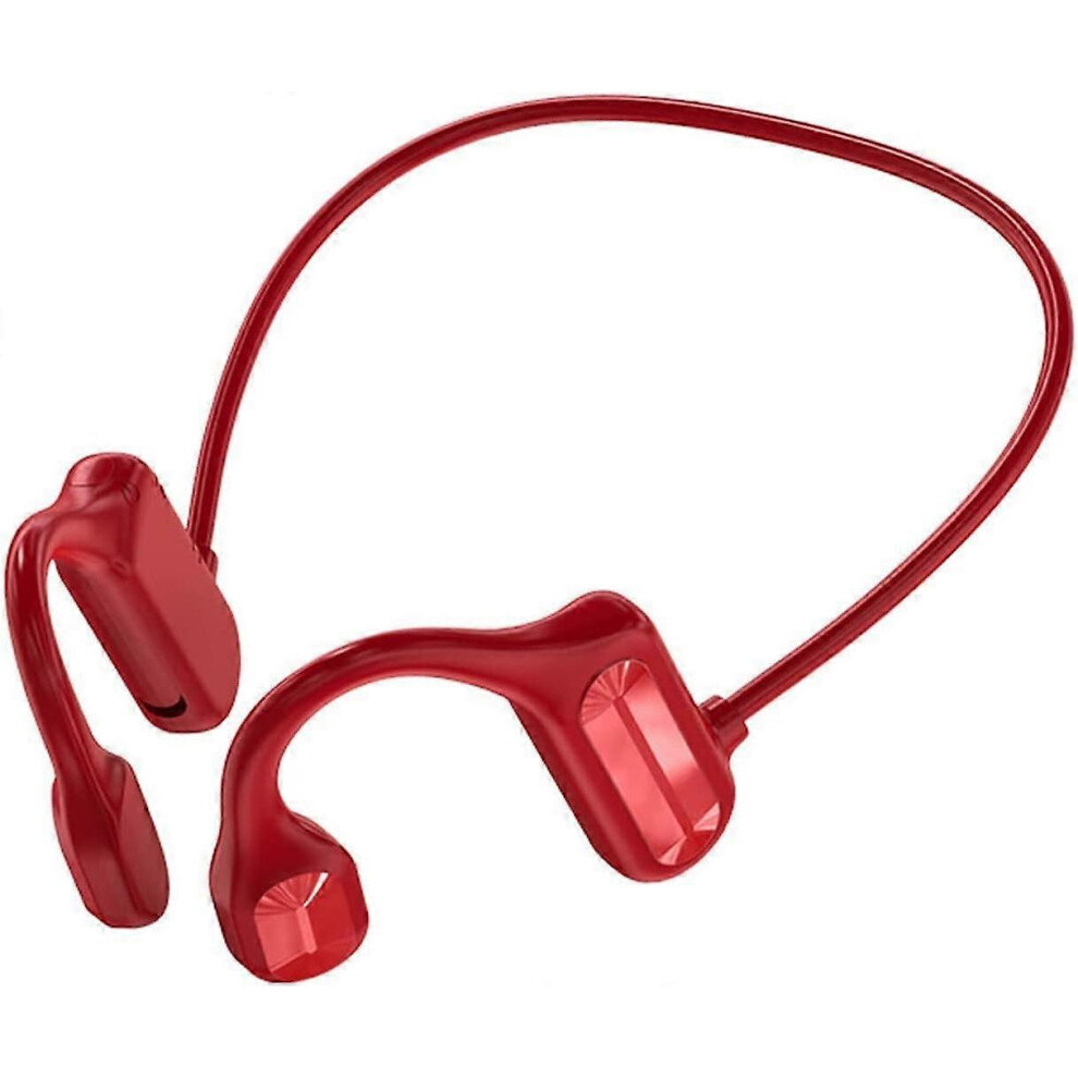 (As Show, One Size) Linjou Bone Conduction Bluetooth Headphones Wireless With Microphone 5093442687132