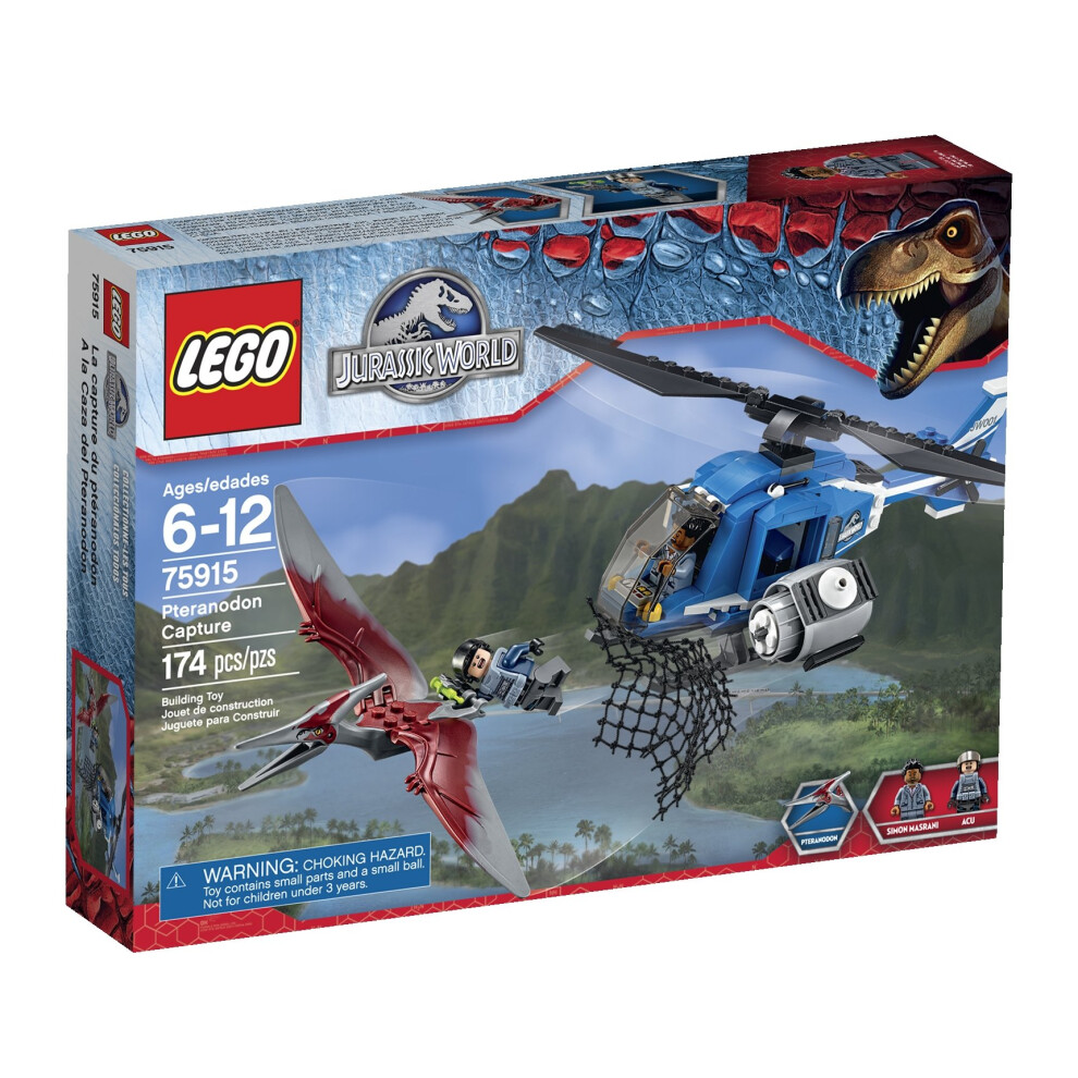Kit De Construction Lego Jurassic World Pteranodon Capture 75915-image